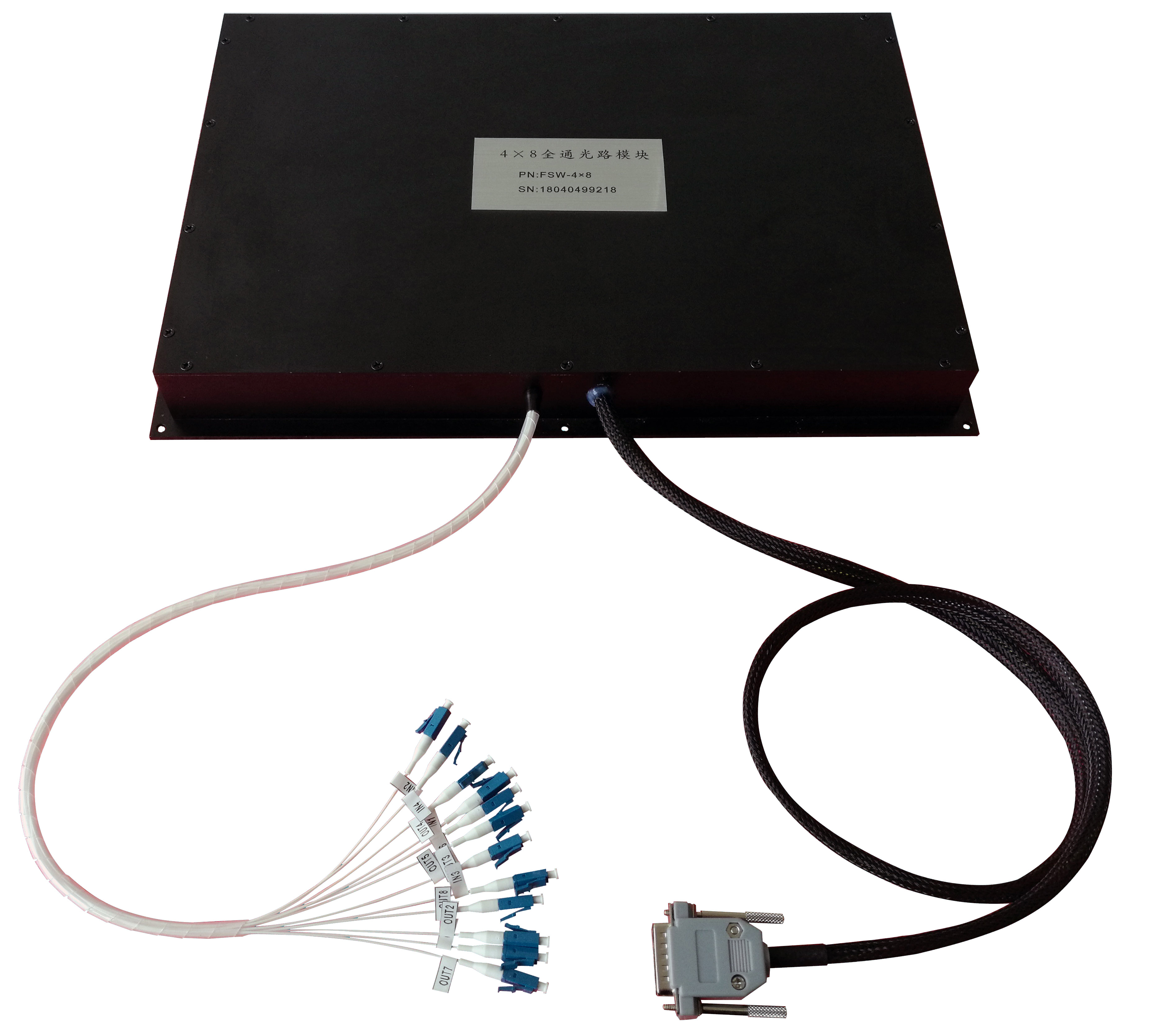 4×8 All-optical Cross Optical Path Module